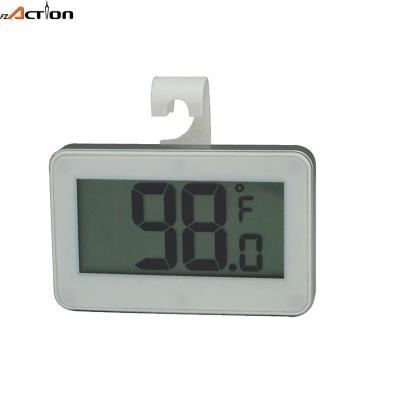 China 24 Hours Digital Large LCD Screen Fridge Temperature Measuring Temperature With Magnet Thermometer for sale