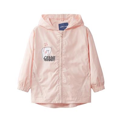 China Gabby Loop Kids Cute Pink Quilted Cardigan Anorak Jacket Kids Fall Hoodies For Girls for sale