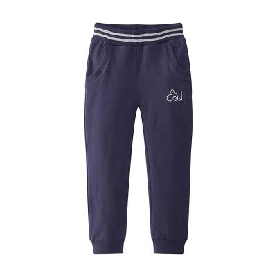 China Modern Custom Breathable Breathable Sports Kids Casual Boys Boys Crop Long Pants for sale