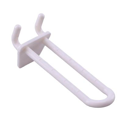 China Store Hooks Direct Acrylic Security Display Plastic Pegboard Hooks Euro Hooks for sale