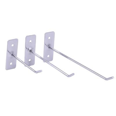 China Screw Wall Hooks Store Adhesive Metal Chrome Wall Hook Screw Wall Hooks for sale