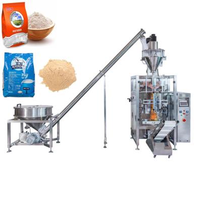 China Food 50g 100g 500g wheat flour corn flour packing machine in pillow bag or gusset bag for sale