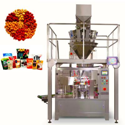 China Multifunctional food multihead weigher food packaging machine pouch filling machine for sale