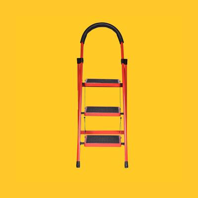 China Folding Ladders New Product Version Stainless Aluminum Folding Ladder With Wide Step for sale