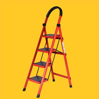 China Folding Ladder Factory Made Professional Metal Folding Ladders Design Household for sale