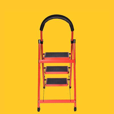 China Household Mini Portable Folding Ladders Aluminum Alloy Herringbone Ladder for sale