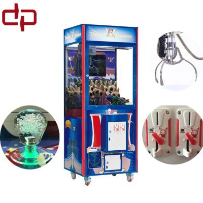 China Heat-tempered glass ; Customized PC wholesale price 110V candy plush toy catcher for claw crane vending machine for sale