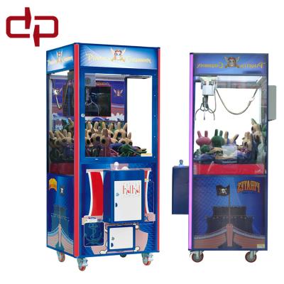 China Heat-tempered glass ; Customized mini PC plush toy crane claw vending machine with ICT bill acceptor for sale (DP-01) for sale