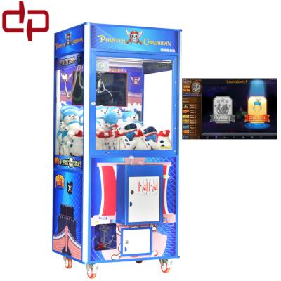 China Heat-tempered glass ; Customized Mini PC Gift Arcade Games / Scratching Vending Machines With ICT Bill Acceptor for sale