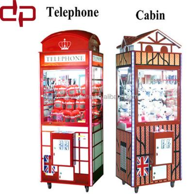 China Oughened Glass; Customized PC 2017 High Quality and Durable Children's Favorite Claw Machine Malaysia Claw Toy Game Machine in DingPin for sale