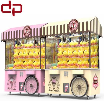 China Double People Kids Play Claw Crane Vending Machines Game For Sale 2200*850*760mm for sale