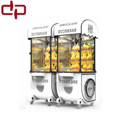 China Newcomer ! ! Professional 2 Player 2 Claw Machine Coin Operated Gift Crane Game Prize 2200*850*760mm for sale