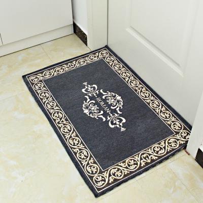 China 100% Good Quality Fashion Rectangle Jacquard Polyester Floor Mat Cover Rug Living Room Washable for sale