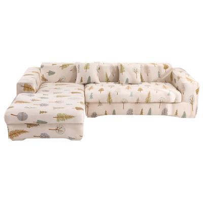 China Elastic Breathable Cotton Sofa Cover Set White, New Sofa Cloth Cover, Couch Design Comfort Cover For Sectional Sofa for sale