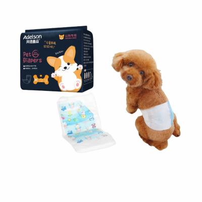 China Convenient Disposable Pet Cleaning Change Pet Care Products Provide Disposable High Absorbency Male Dog Incontinence Diaper for sale