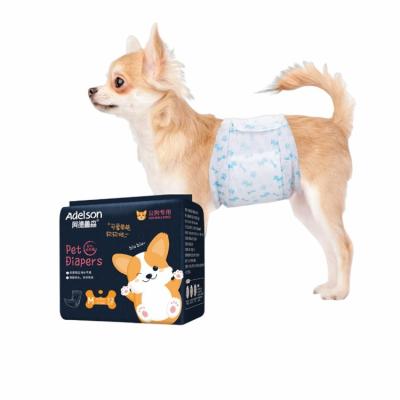 China Convenient Disposable Pet Change Cleaning Free Sample Thicken Disposable Pet Dog Absorbent Diaper for sale