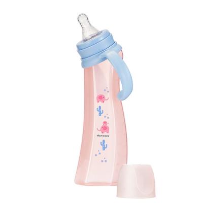 China BPA Free 10oz/300ML Standard Baby Bottle With Handle for sale