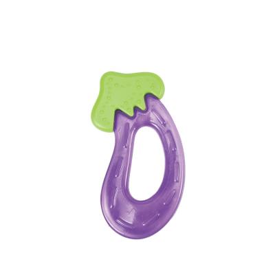 China 100% 2023 Eco-friendly Water Filled Teether Hot Selling Toy Bpa Free Food Grade Fruit EVA Baby Teether for sale