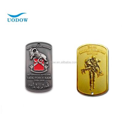 China Injectable Europe Rfid Tag For Dog 3D Die Stamped Custom Dog Tags Blank Metal Dog Tags for sale