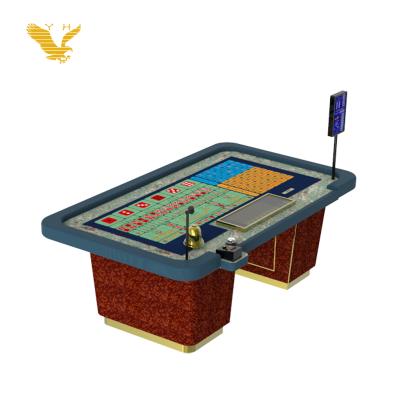 China Casino Club YH 94inch LED Tables Gaming Luxury Top Quality Marble Sic Bo Table With LCD Screen for sale