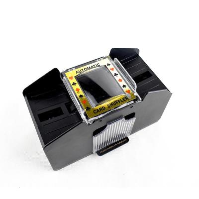 China High Quality YH 1 - 4 Deck Poker Shuffler Casino Automatic Plastic Playing Card Shuffler for sale