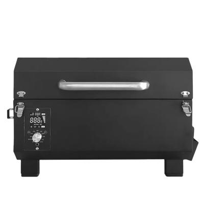 China New Design Easily Cleaned And Tender 8 Multifunction In 1 Outdoor Grills Iron Powder Coated Wood Pellet Barbecue Grill for sale