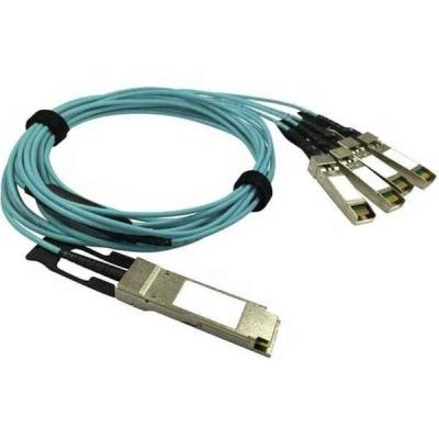 China High Speed ​​and Legacy 40G MTP/MPO QSFP+ (MPO) Networks 4x10G to LCD SFP+ Fanout Fiber Optic Cable Assembly (8xLC) for sale