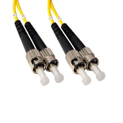 China Good Quality Fiber Optic Communication ST-ST Duplex SM Multimode Optical Fiber Jumper Cables for sale