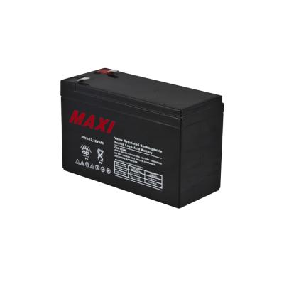 China Uninterruptible Power Supplies Low Price Set Rechargeable Sealed Lead Acid Battery 12V 9AH For UPS for sale