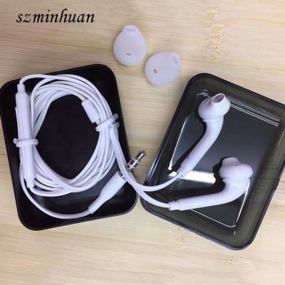 China Original In-Ear 3.5mm 1:1 S6 110cm Handsfree In-Ear Wired Handfree Headphones Earbuds Headphones Earphone With Mic For Samsung for sale