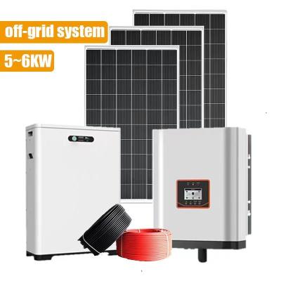 China Full Set Priority Price Solar AC Solar Power Lithium Ion 3kw 5kw 8kw 10Kw 12Kw 15kw 20kw Off Grid Panel Solar Kit Solar System For Home for sale