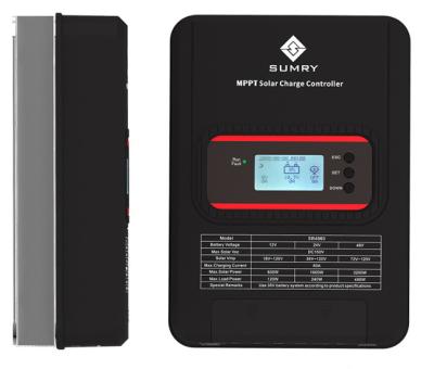 China Charger Controller SR Series MPPT Solar Charge Controller High Power Photovoltaic Controller for sale