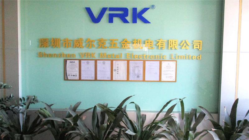 Verified China supplier - Shenzhen VRK Metal Electronic Limited