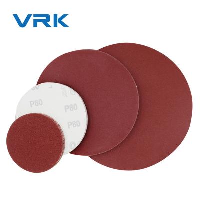 China High Efficiency Grinding Sand Paper Adhesive Disc Coated Disc 225mm Abrasive Sanding Discs 9inch for sale