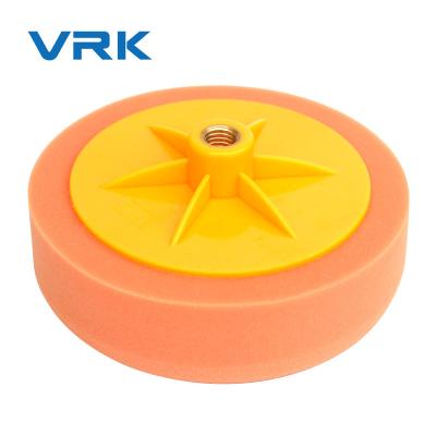 China Car Polishing 150mm Orange Polishing Pad For Cars Polishing Disc for sale