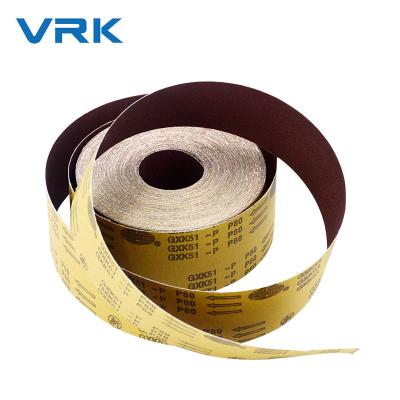 China Durable abrasive hard gxk56 cloth rolls aluminum oxide emery cloth for sale