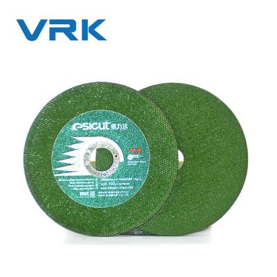 China Cutting 100*1.2*16mm Alumina 4 Cutting Wheel For Grinding Green Steel Cutting Disc Making for sale