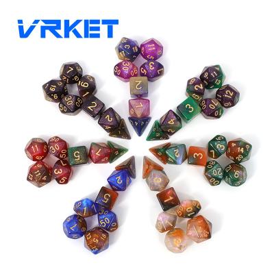 China Nontoxic. VRKET Leisure And Entertainment Eco - Friendly Games DND Resin Dies For Role Playing Game for sale