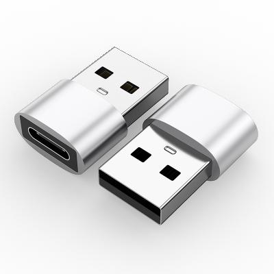 China Compact Design USB C to Micro USB 2.0 Male to Female Adapter Aluminum Mobile Car Type C to USB Adapter for sale