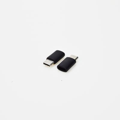 China Compact Design USB C to Micro USB 2.0 Male to Female Adapter PVC Shell OTG Type C to USB 2.0 Adapter for sale