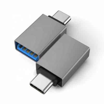 China Compact Design OEM LOGO Mix Color USB C Female to USB Male Adapter Type C to USB 3.0 OTG Adapter for sale