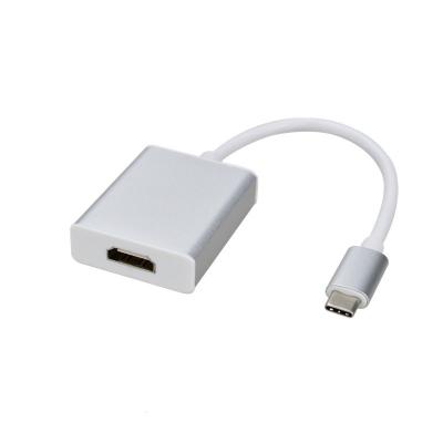 China Monitor Wholesale China Black White Gray / Silver Usb C To Hd MI Cable Adapter for sale