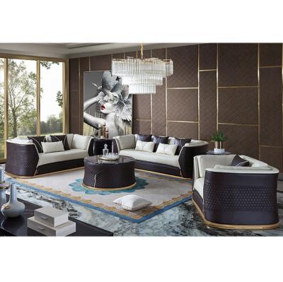 China (Others)Others) Hot Selling Luxury Adjustable Adjustable Sofa Set Supplier Leather Sofa Living Room Sofa From China ( for sale