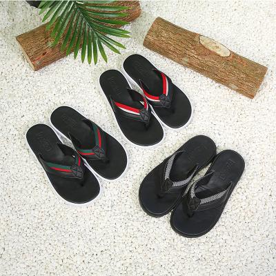 China Anti-Smell Fashion Outdoor Slippers for Men, Causal Designs Leather Sandals Men, 2020 Summer Beach Flip Flops for Men for sale