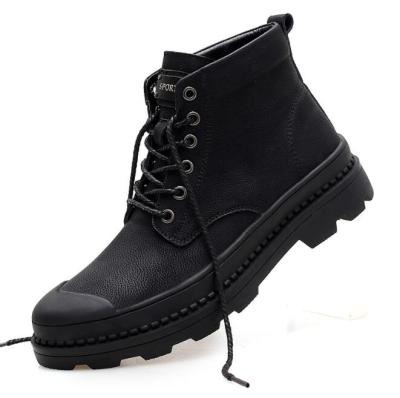 China 2021 New Style Anti-Smell Genuine Leather Shoes Work Classic Flat Men Botas Boots Boots Waterproof Keep Warm Ankle Boots In Stocks for sale