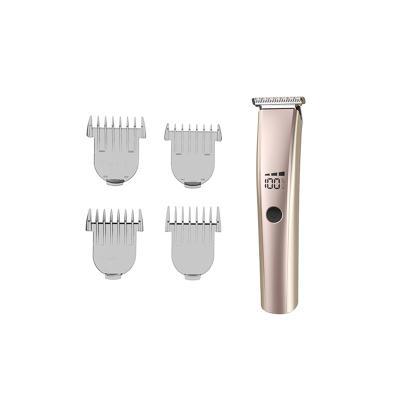 China With Adjustable Comb Teeth Professional Customize Colors Wireless Hair Cordless LED Display With 4 Comb Attachments Hair Trimmer for sale