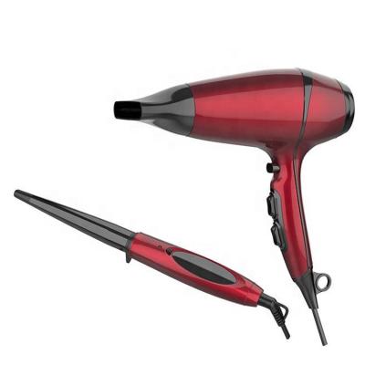 China Ionic Colorful Professional Hair Dryer/Straightener/Curler For Salon Hair Straightener Set for sale