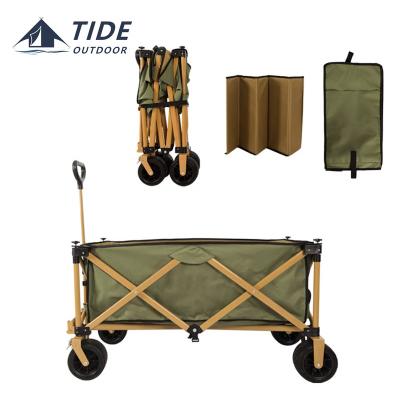 China Eco-friendly Tide outdoor camping garden cart camping folding trolley cart for sale