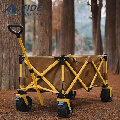 China Eco-friendly wholesale folding camp cart folding garden portal wagon utility outdoor camping beach cart for sale