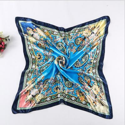 China Factory Wholesale Custom High Quality Colored Eco-Friendly Satin Scarf for sale